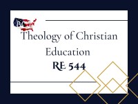 Image of A theology of Christian Education