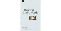Image of Hearing God's words: exploring Biblical Spirituality