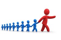 Image of Leading the followers by following the leader